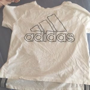 Kids addidas crop top